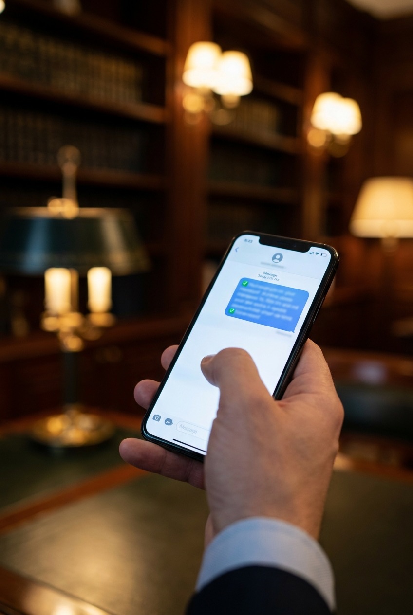 Potwierdza i przypomina SMS-em